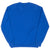 VINTAGE RUSSELL BLUE BLANK SWEATSHIRT 1980S MEDIUM MADE IN USA