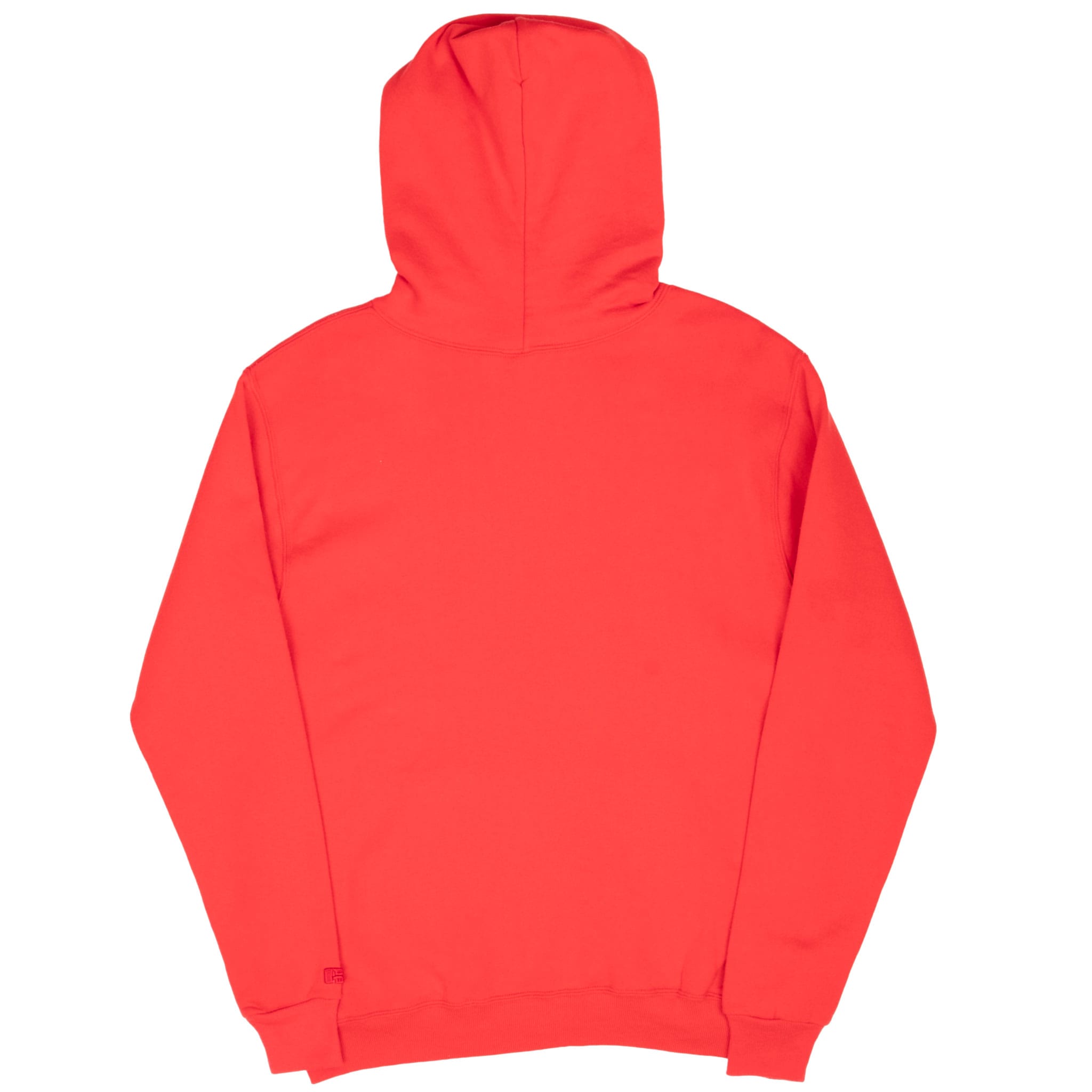 VINTAGE RUSSELL ATHLETIC BLANK RED HOODIE SWEATSHIRT 1970S MEDIUM MADE IN USA