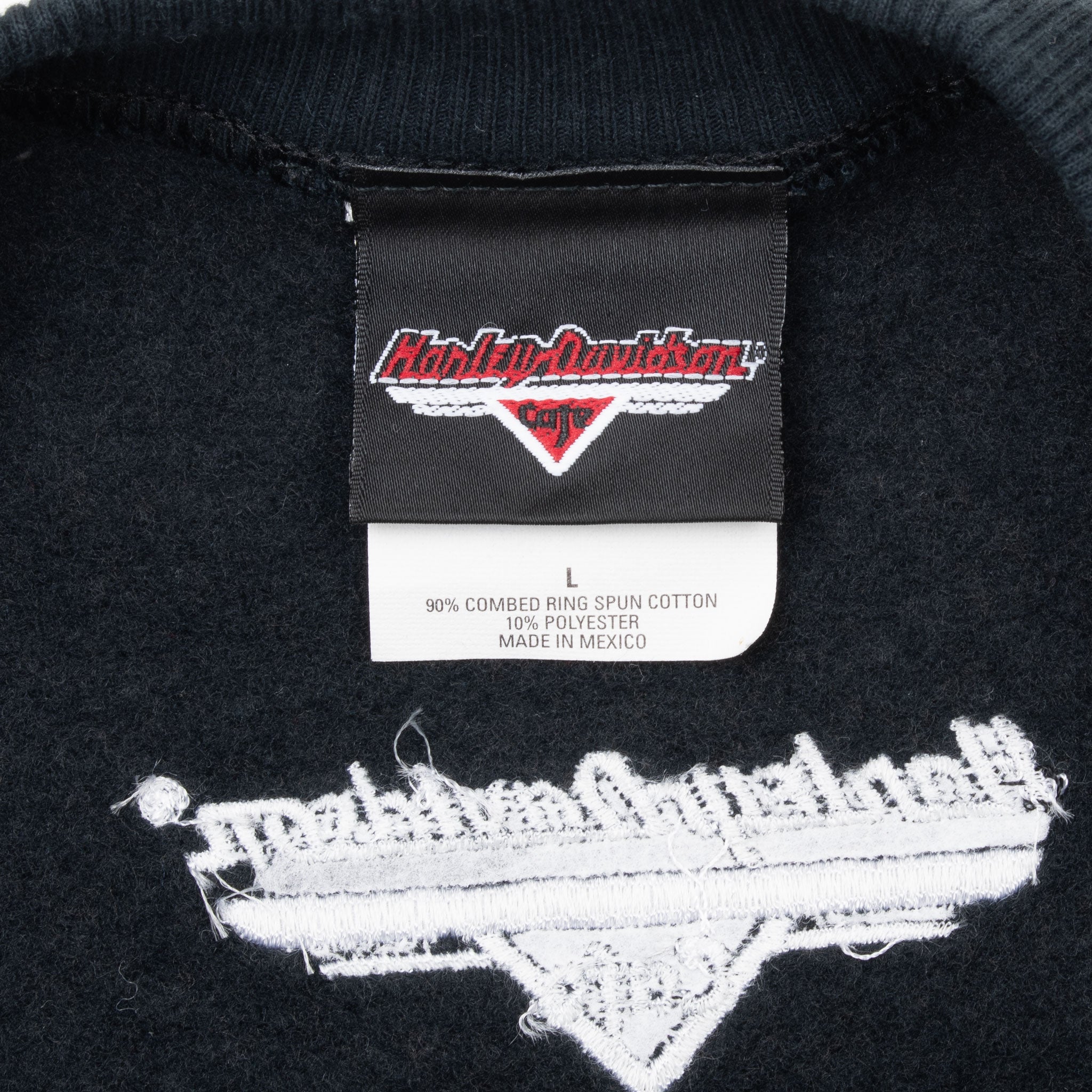 Vintage Harley Davidson Cafe Las Vegas Embroidered Crewneck Sweatshirt 2000S Size Large