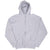 VINTAGE RUSSELL ATHLETIC PRESTON GREY ZIP UP HOODIE SWEATSHIRT 2000S XL