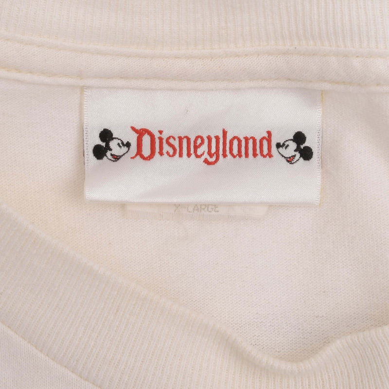 Vintage Disneyland Mickey Mouse  Donald Duck and Goofy A Pirate Life 1990S Tee Shirt Size XL Made In Usa