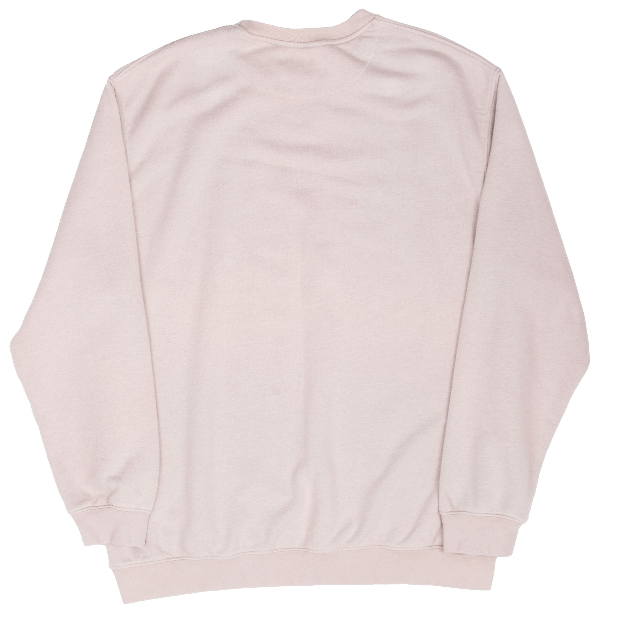 Vintage Nike Classic Swoosh Beige Sweatshirt 1990S Size 2XL