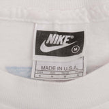 Vintage Nike The Roads Are Always Open Black Label Tee Shirt 1990S Size Medium Made In USA