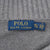 VINTAGE POLO RALPH LAUREN GREY KNIT HENLEY SWEATER SIZE 2XL