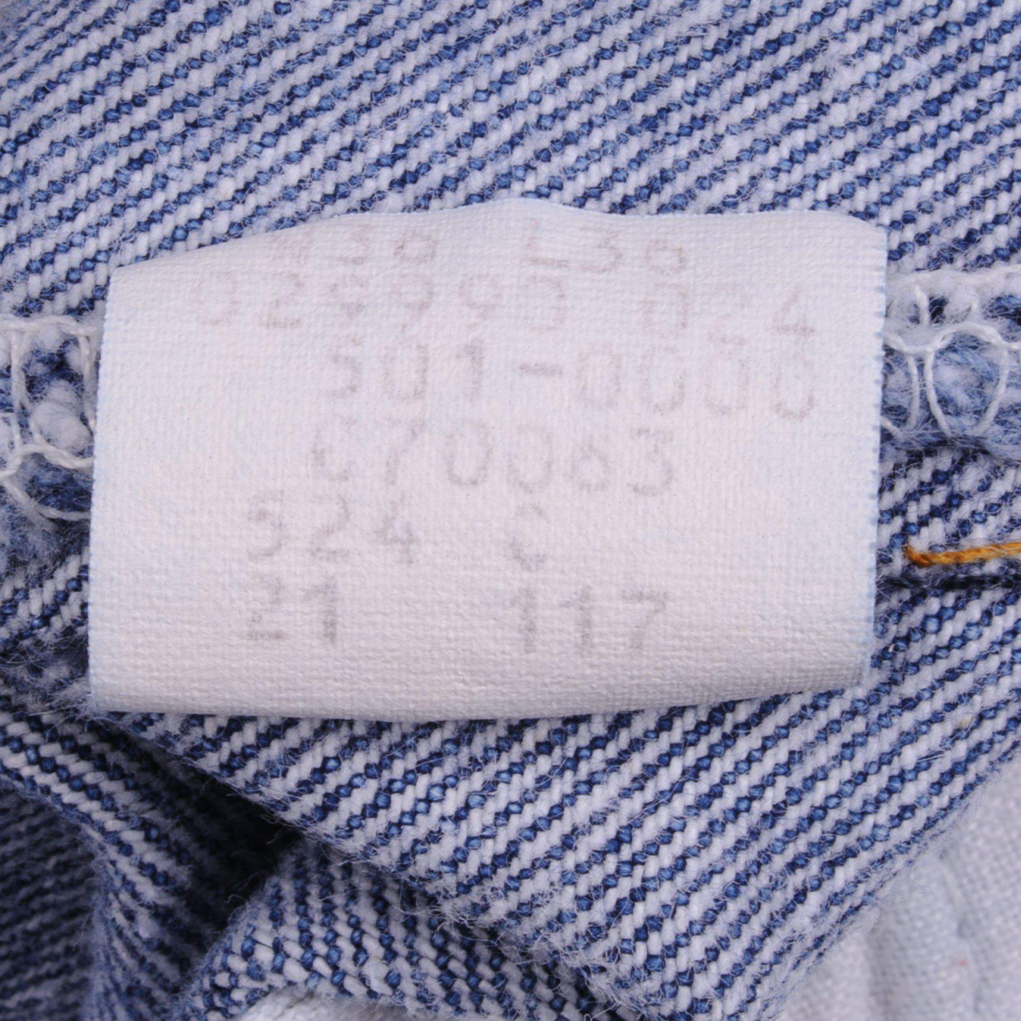 VINTAGE LEVIS 501 JEANS SIZE W33 L31 MADE IN USA