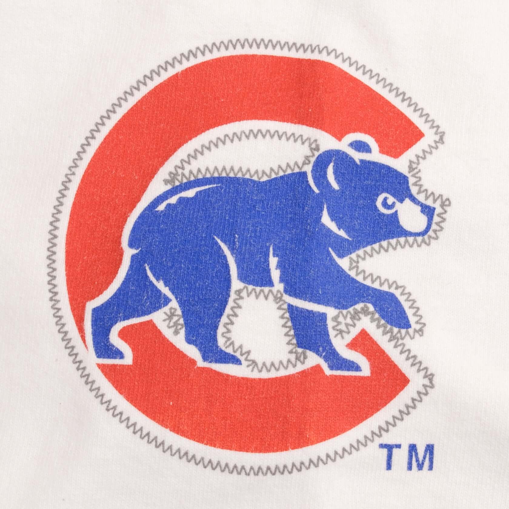 Vintage Mlb Chicago Cubs Kerry Wood Tee Shirt Size Medium Made In Usa