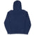 VINTAGE RALPH LAUREN ZIP UP NAVY BLUE HOODIE SWEATSHIRT LARGE
