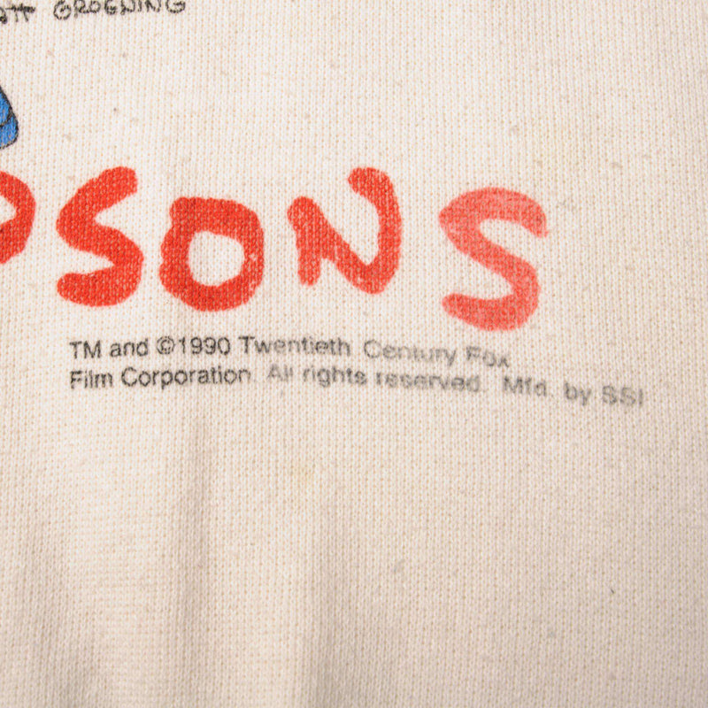 VINTAGE THE SIMPSONS SWEATSHIRT 1990 SIZE MEDIUM MADE IN USA
