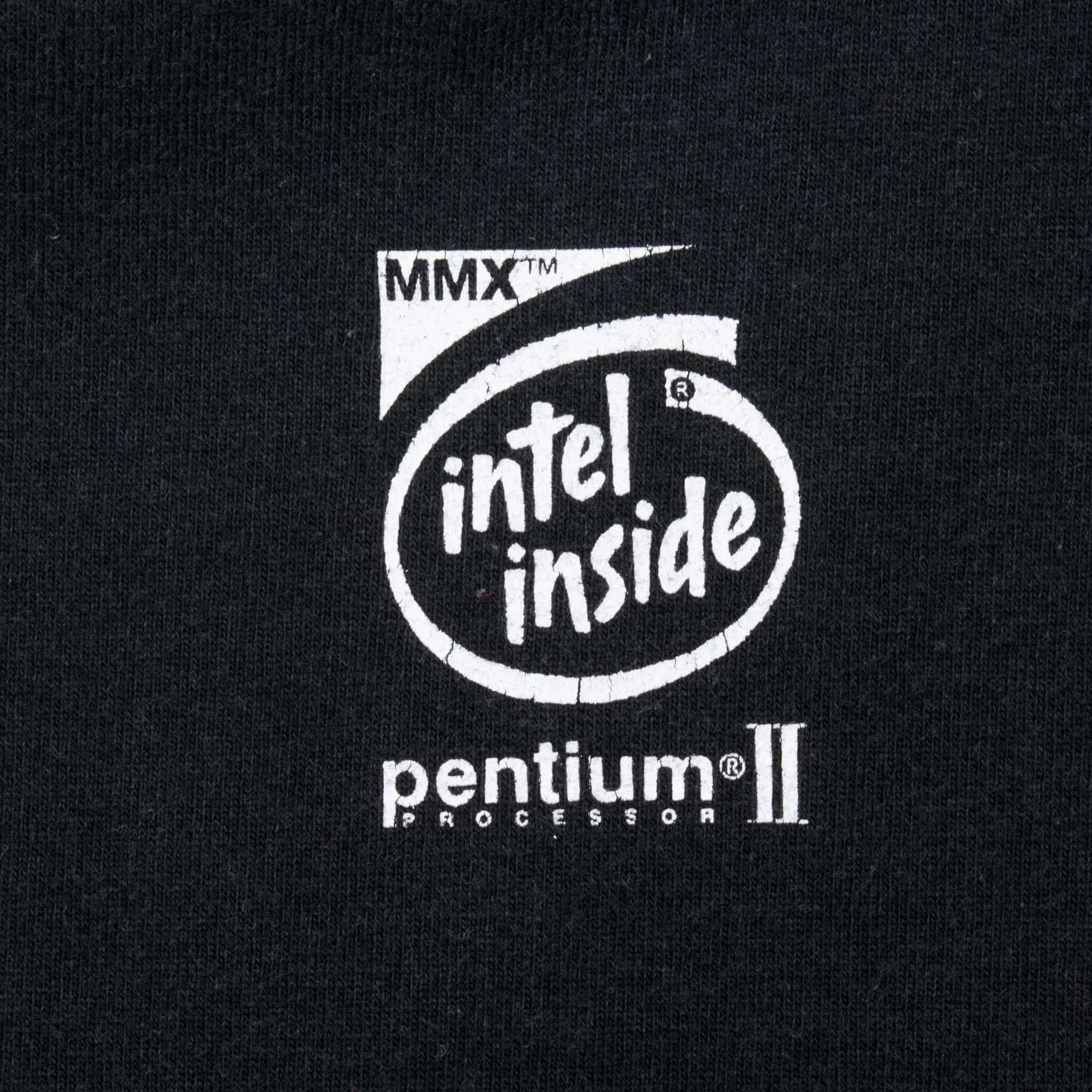 Vintage Intel Pentium II Processor Dealer Tee Shirt 1990S Size XL