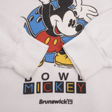 Vintage Disney Mickey Mouse Brunswick Bowling 1980S Sweatshirt Size XL Made In Usa