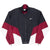 VINTAGE NIKE BIG SWOOSH BLACK BURGUNDY WHITE WINDBREAKER JACKET 1990S LARGE