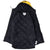 VINTAGE NIKE BIG SWOOSH YELLOW HEAVY RAIN JACKET 1990S SIZE MEDIUM