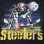 Vintage Mlb Pittsburgh Steelers Liquid Blue Tee Shirt 1990S Size XL