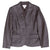 VINTAGE PENDLETON BROWN LEATHER BLAZER JACKET 1990S SIZE SMALL