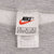 Vintage Nike Classic Swoosh Gray Sweatshirt 1990S Size Medium