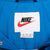 Vintage Nike Classic Swoosh Blue Windbreaker Jacket 1990S Size XL