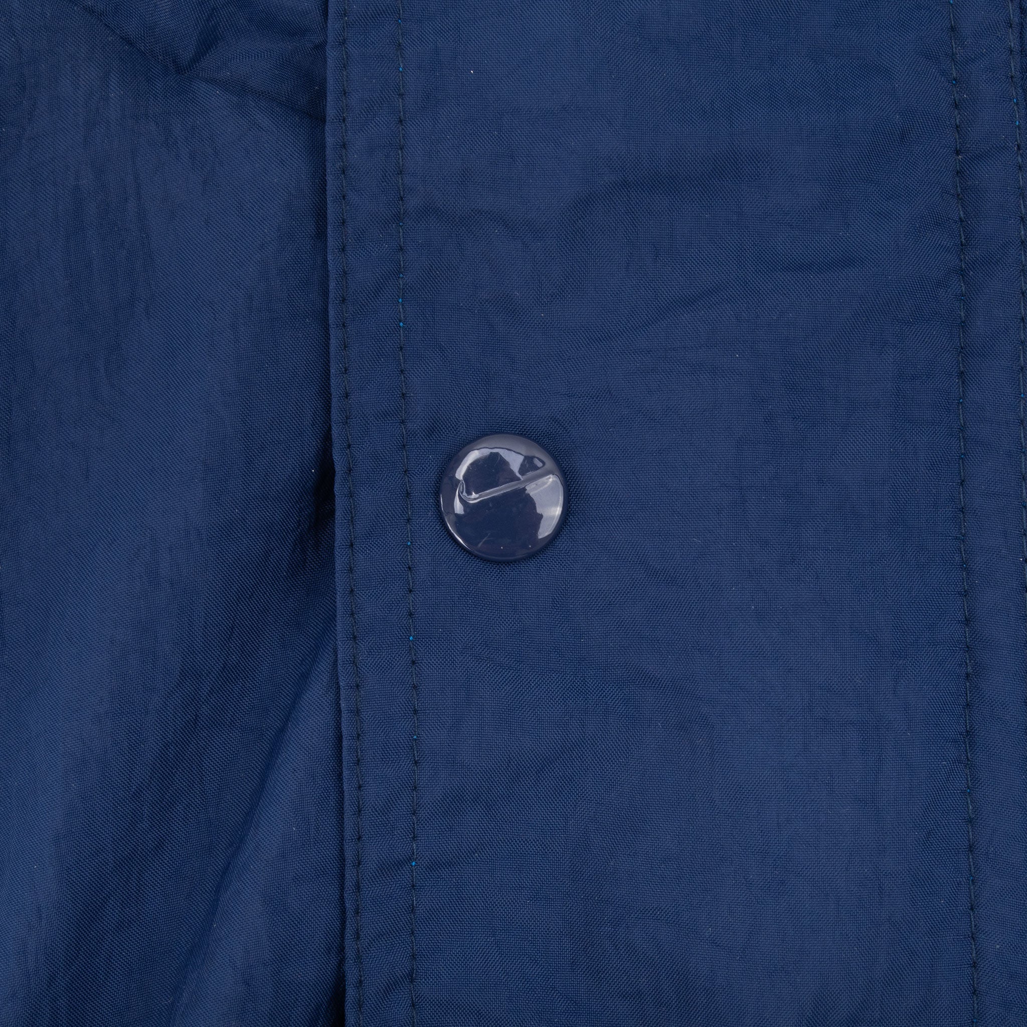 Vintage Nike Classic Swoosh Blue Windbreaker Jacket 1990S Size XL