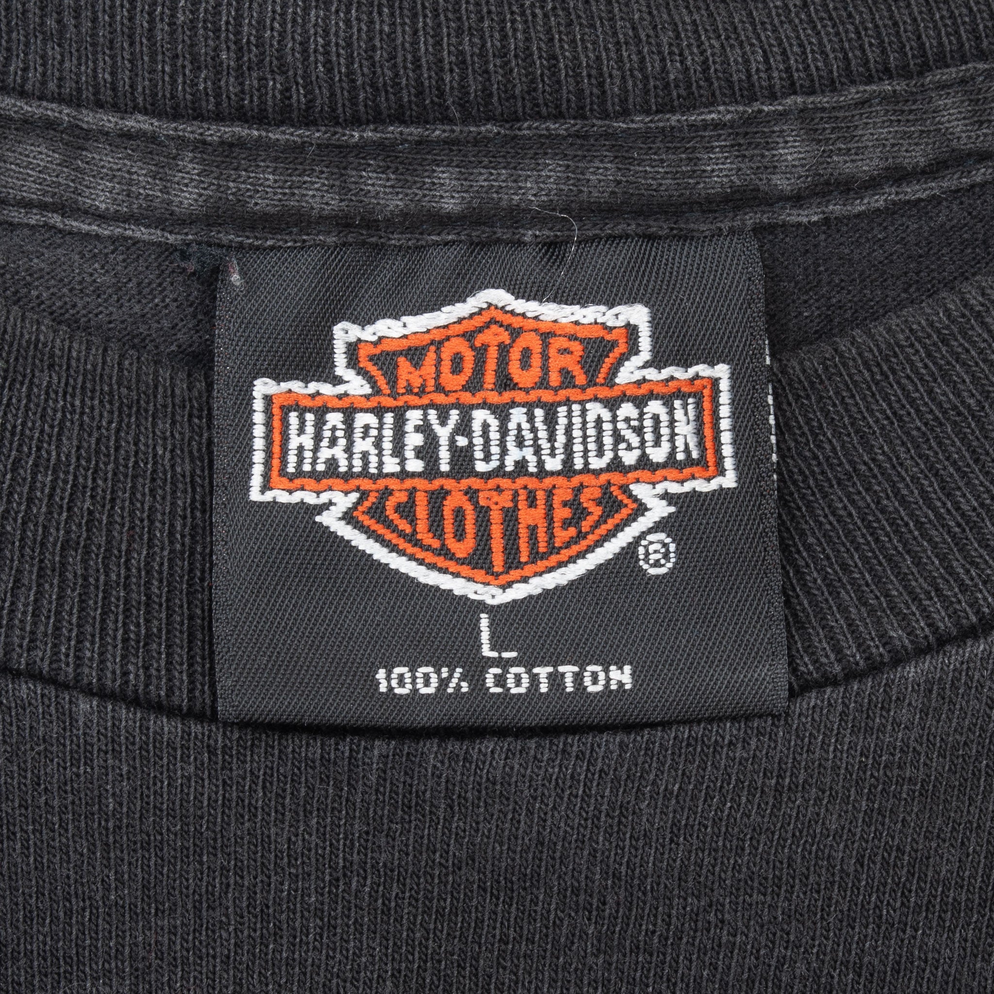 VINTAGE HARLEY DAVIDSON STURGIS BLACK HILL RALLY 1994 TEE SHIRT LARGE MADE USA