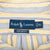 Vintage Ralph Lauren Yellow Striped Shirt 1990S Size XL