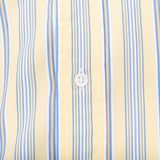 Vintage Ralph Lauren Yellow Striped Shirt 1990S Size XL