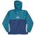 VINTAGE ADIDAS PULLOVER GREEN NAVY BLUE WINDBREAKER JACKET 1990S LARGE