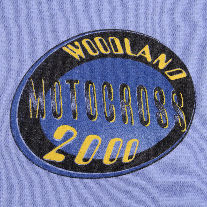 Vintage Ama Motocross Woodland Mx Park 2000 Sweatshirt Size XL