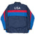 VINTAGE NIKE TEAM USA BLUE WINDBREAKER JACKET 2000S SIZE XL MADE IN USA