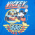 Vintage Mickey Mouse Indy 500 Indy Car Racing Team Tee Shirt Size XL 1990S Made In Usa With Single Stitch Sleeves