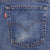 Beautiful Indigo Levis 517 Jeans With Blue Bar Tacks 1980s Made in USA with Medium Dark Wash With Light Whiskers.   Size on tag 36X32 Actual Size 35X31 Back Button #650