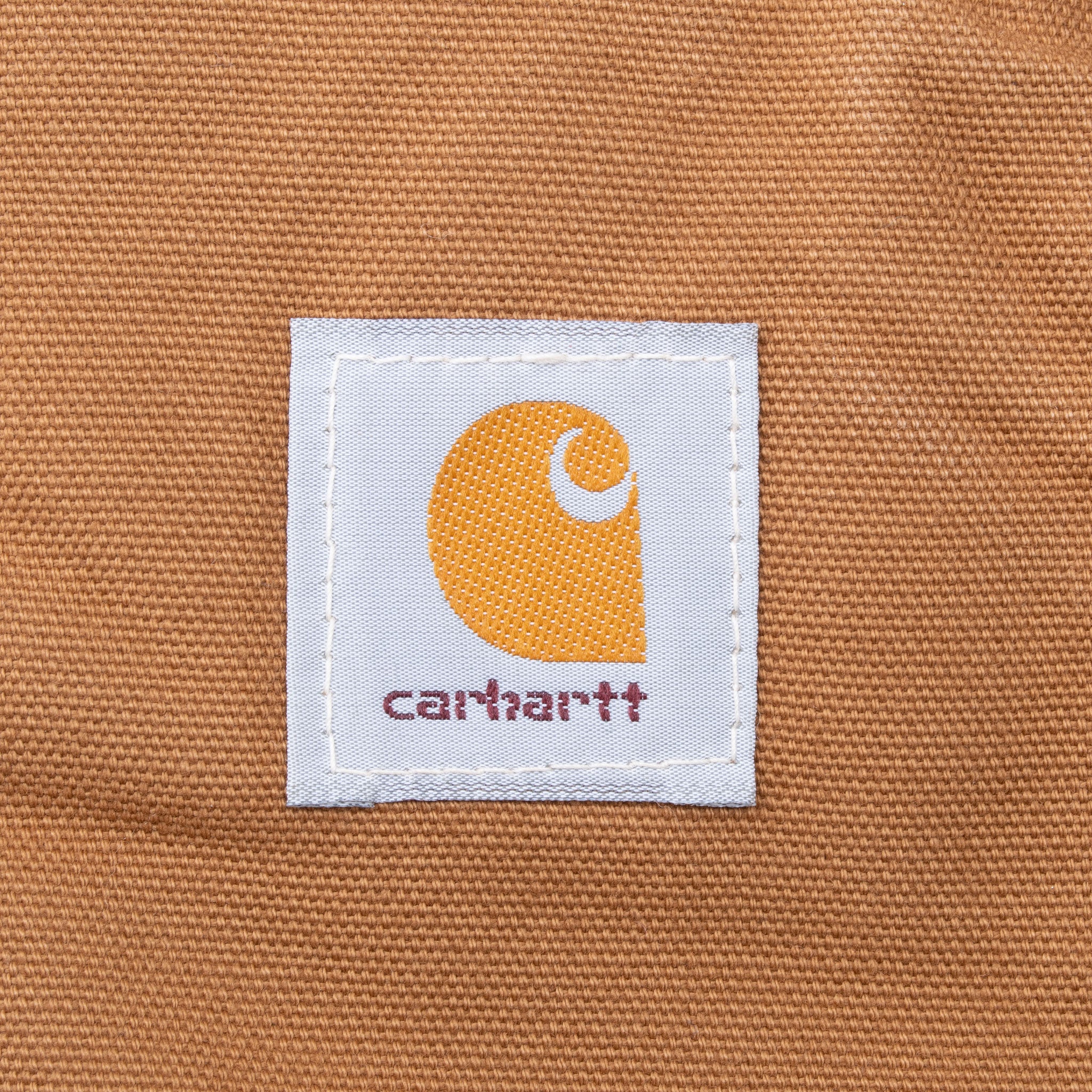 Vintage Carhartt Quilted Lined Brown Vest Jacket Vq168 1995 Size Medium Made in USA