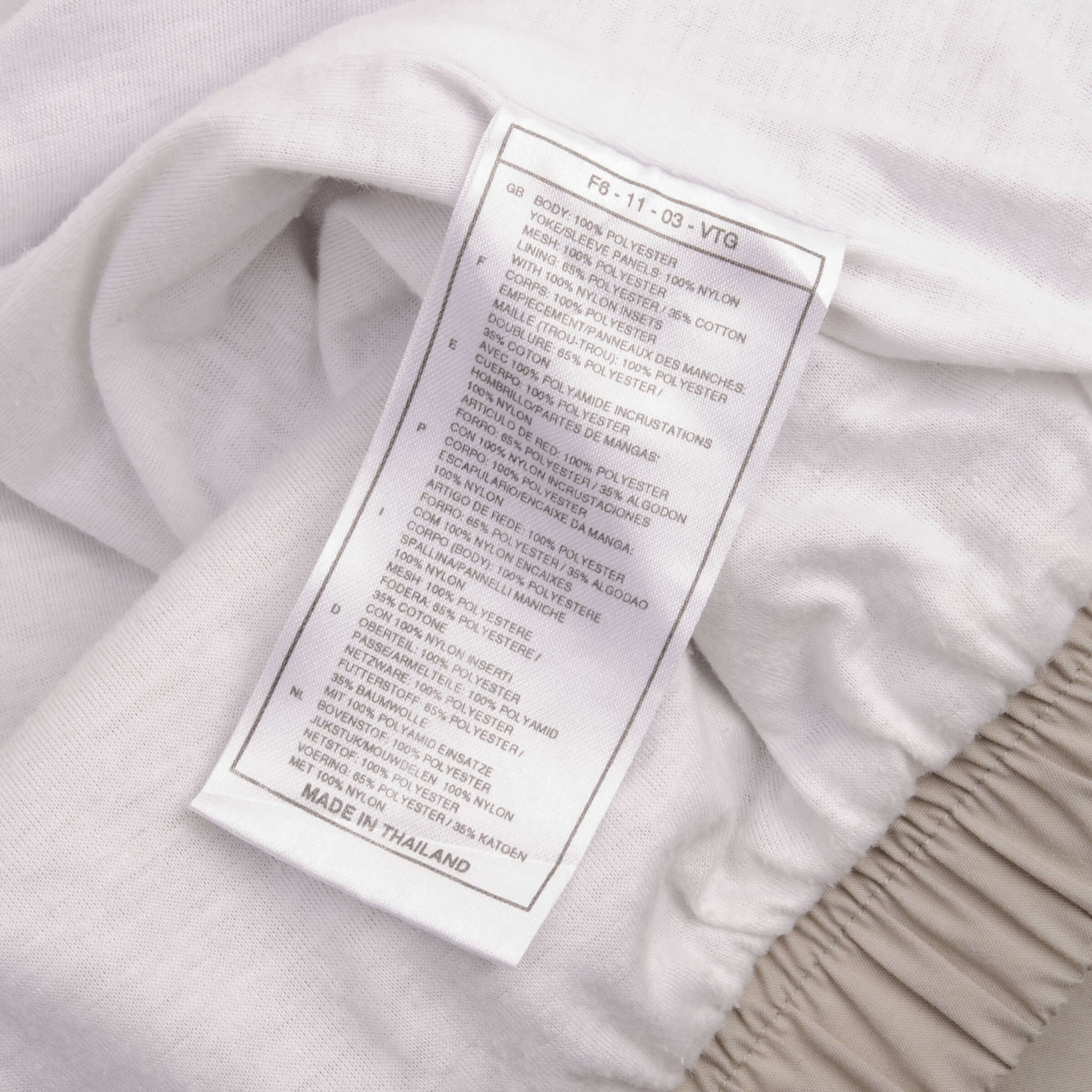 Vintage Nike Tennis Windbreaker Beige Jacket 1990S Size XL Youth Equivalent Medium