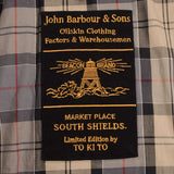 Vintage Barbour Beacon Brand Market Place South Shields Limited Edition To Ki To Jacket Size Small