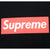Supreme Box Black Logo Tee Shirt Size Large
