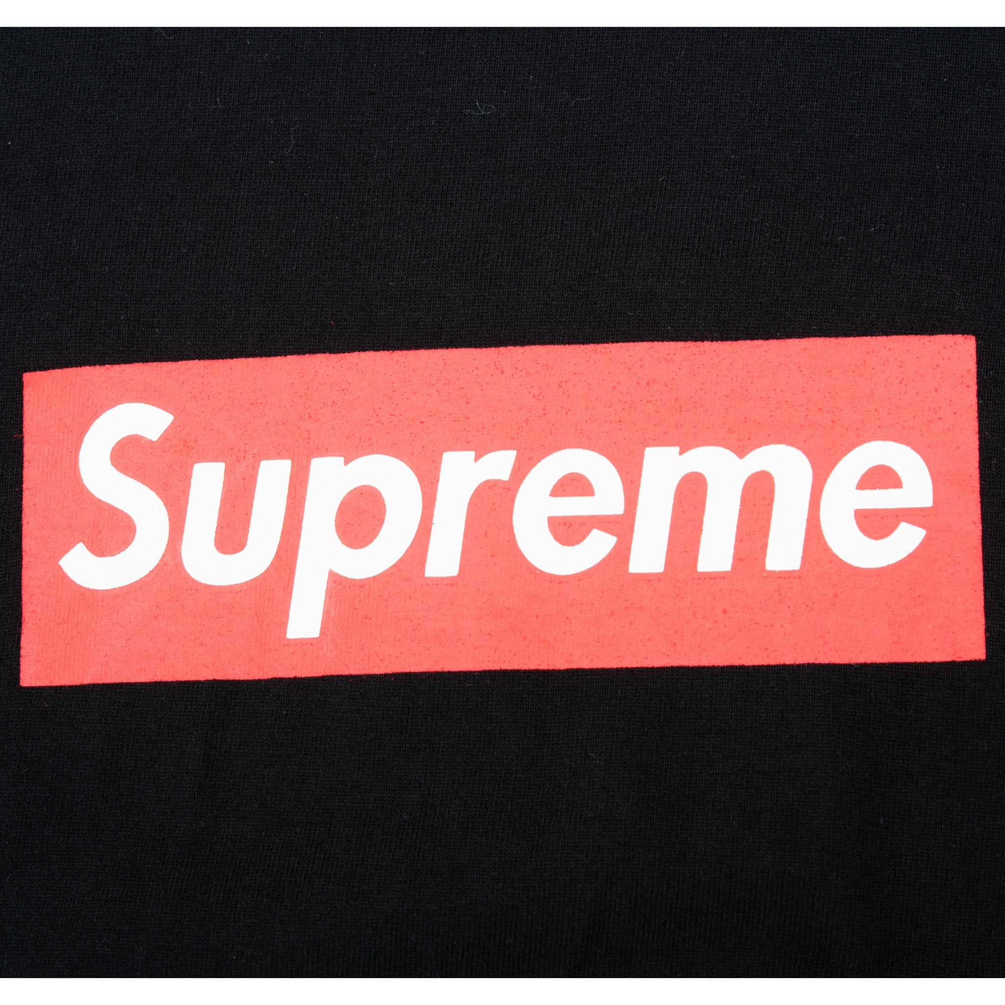 Supreme Box Black Logo Tee Shirt Size Large