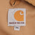 Vintage Carhartt Sandstone Hooded Active Jacket 125 Year Anniversary Edition J131Brn Size 3XL Made In Usa