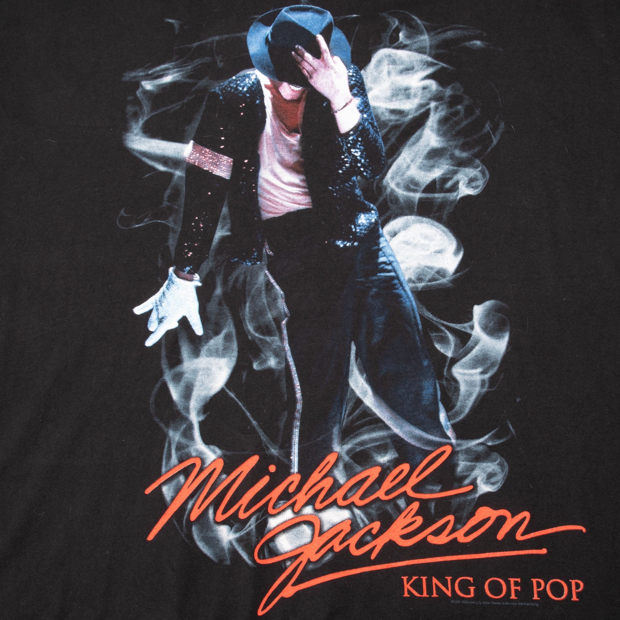 Vintage Michael Jackson King Of The Pop 2009 Tee Shirt Size Large