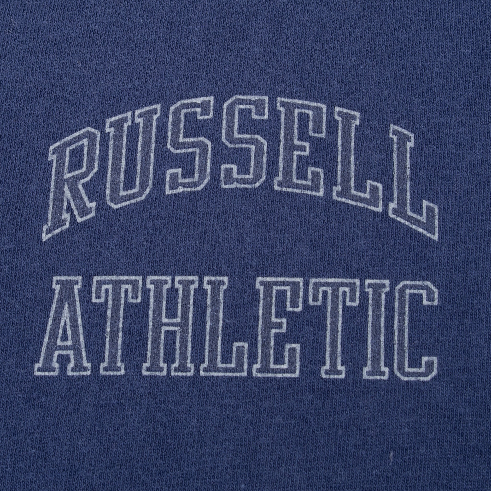 Vintage Russell Athletic Blue Tee Shirt 1990S Size XL