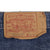 Beautiful Indigo Levis 517 Jeans With Blue Bar Tacks 1980s Made in USA with Medium Dark Wash  Size on tag 36X32 Actual Size 35X32 Back Button #532