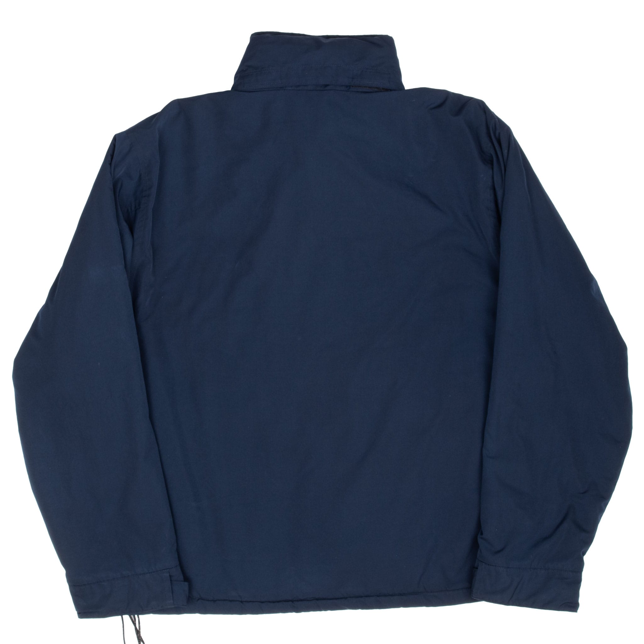 VINTAGE POLO RALPH LAUREN NAVY BLUE WINDBREAKER RAIN JACKET 1990S LARGE