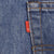 Beautiful Indigo Levis 517 Jeans With Blue Bar Tacks 1980s Made in USA with Medium Dark Wash  Size on tag 36X32 Actual Size 35X32 Back Button #532