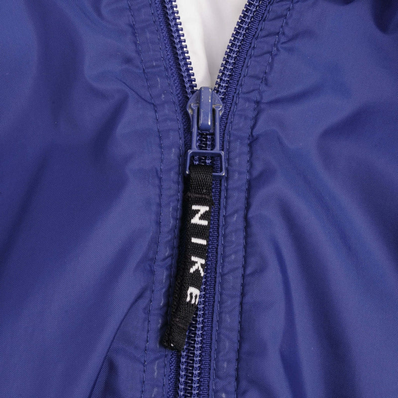 Vintage Nike Spellout Swoosh Windbreaker Jacket 1990S Size XL