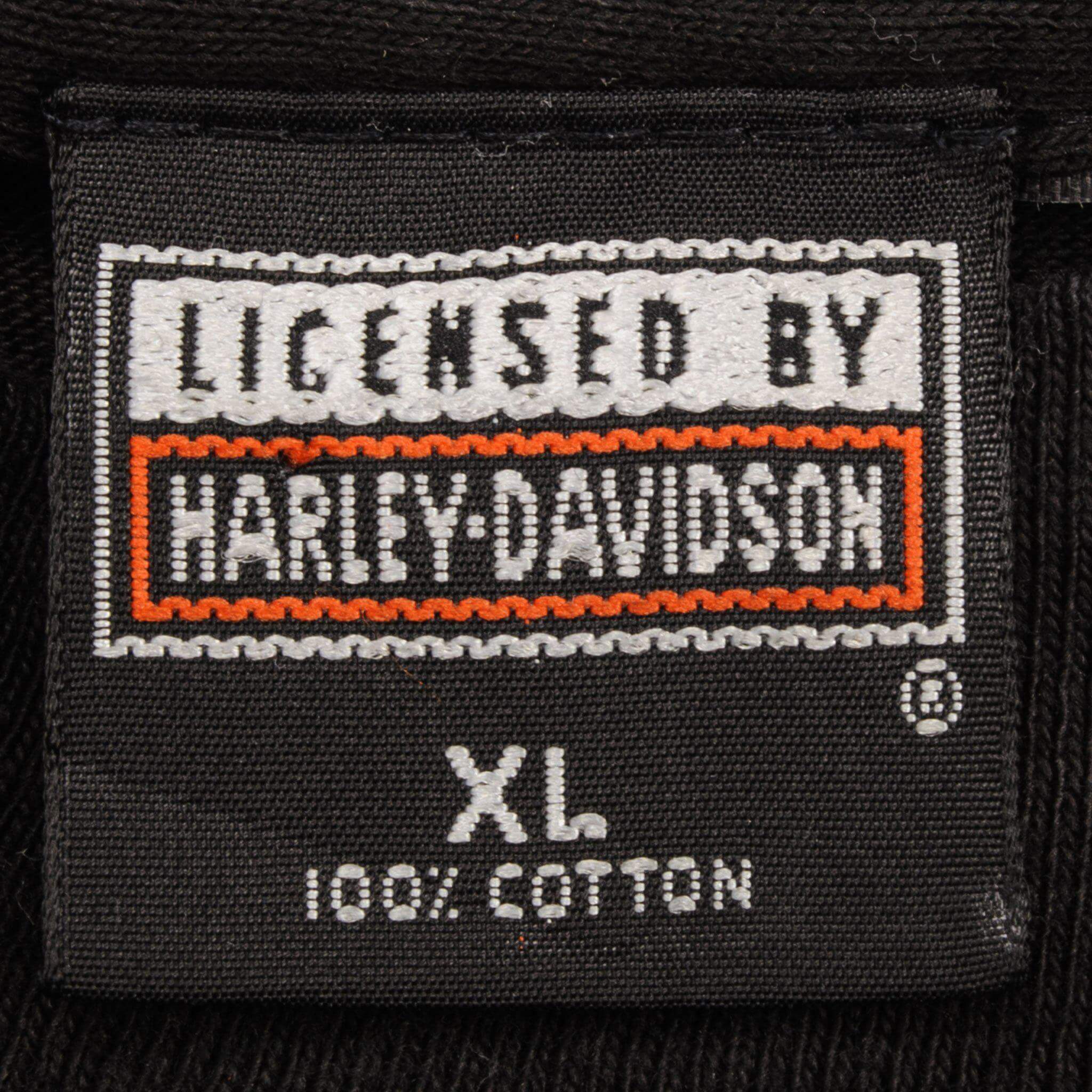 Vintage Harley Davidson Feel The Freedom Tee Shirt 90's Size XL Made In USA.