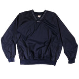 Vintage Nike Windbreaker Pullover Center Swoosh Navy Blue Jacket 1990S Size 2XL