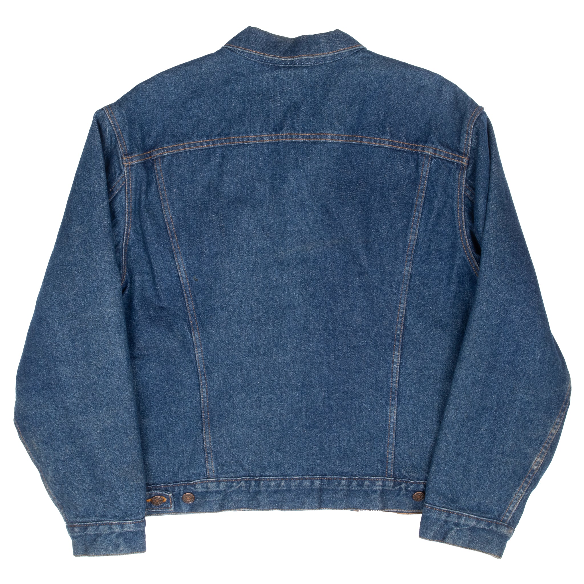 Vintage Levis Indigo Blue Blanket Lined Jacket 70506-0316 Size 44 1980S Made In Usa

