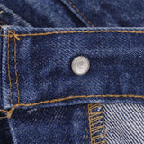 Beautiful Indigo Levis 517 Jeans With Blue Bar Tacks 1980s Made in USA with Dark Wash Talon Zipper  Size on tag 38X32 Actual Size 38X32 Back Button #2