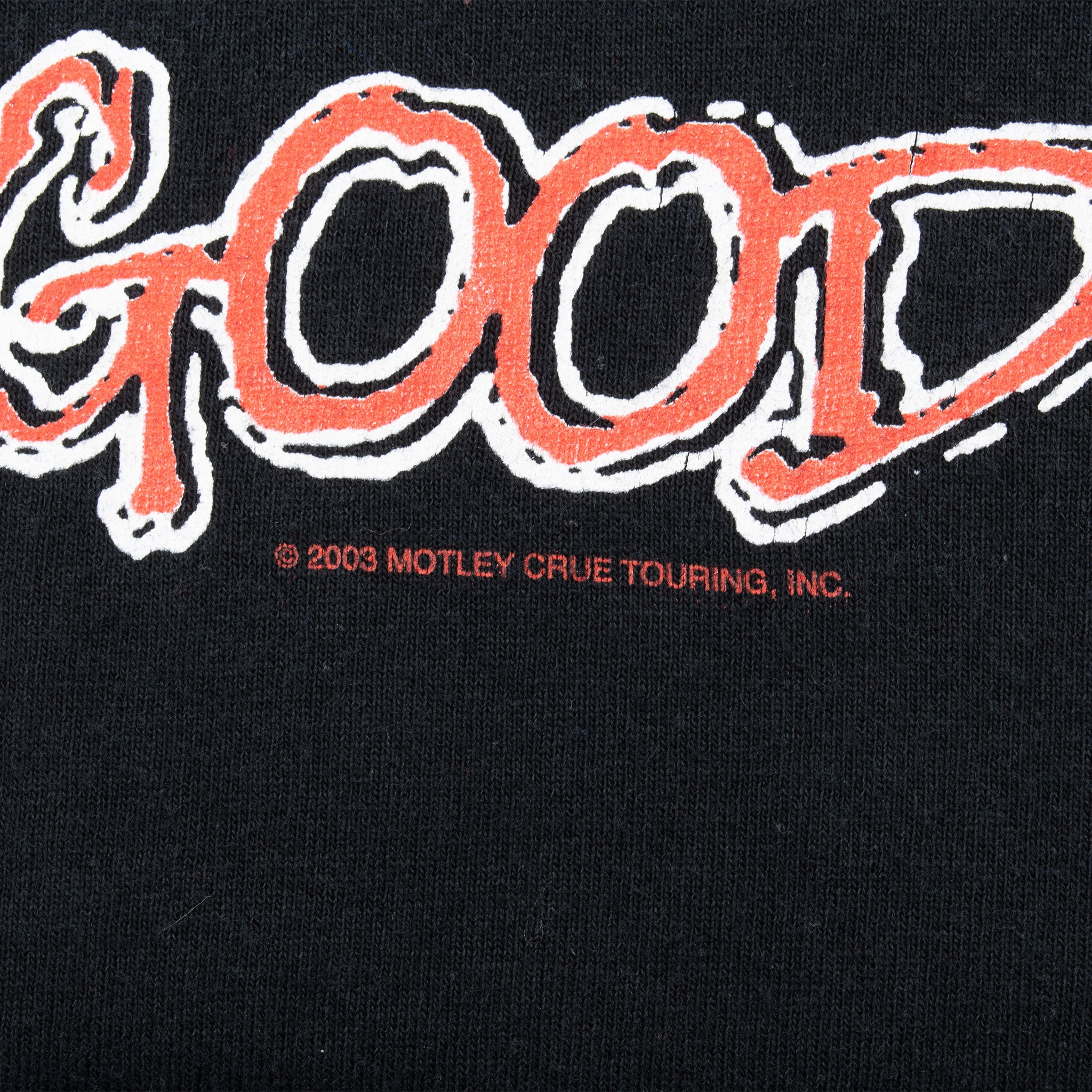 Vintage Motley Crue Dr Feelgood Tee Shirt 2003 Size Medium