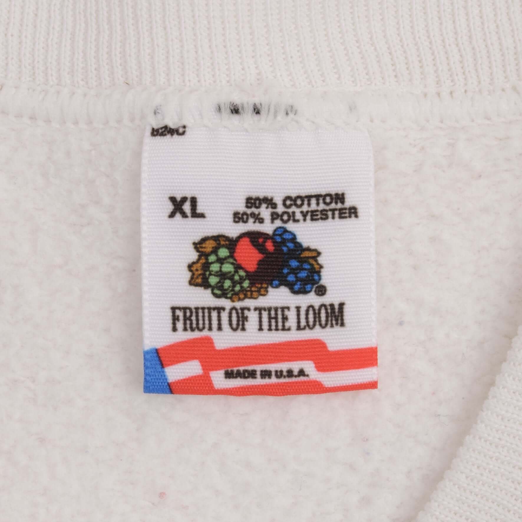 Vintage Pepsi Cola Mountain Dew Sweatshirt Size Large Made in USA.