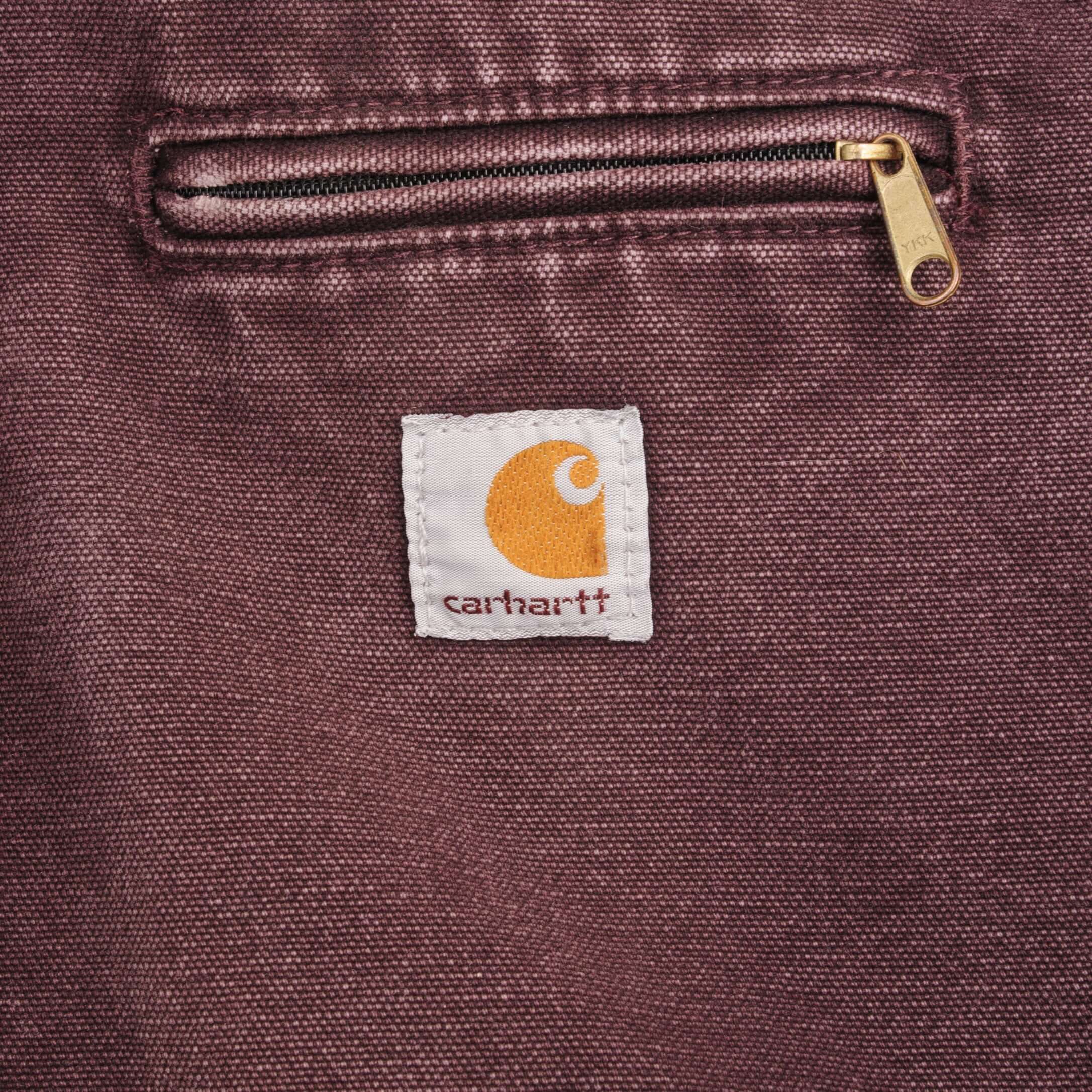 Vintage Carhartt Purple Woman Active Jacket WJ141DWN Size Medium