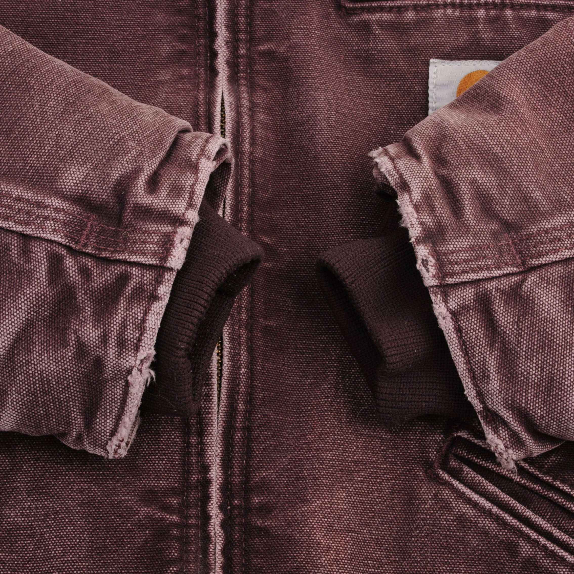 Vintage Carhartt Purple Woman Active Jacket WJ141DWN Size Medium