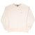 Vintage Tommy Hilfiger Cream Crewneck Sweatshirt 2000S Size XL